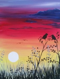 Pour House on Derry Paint Night